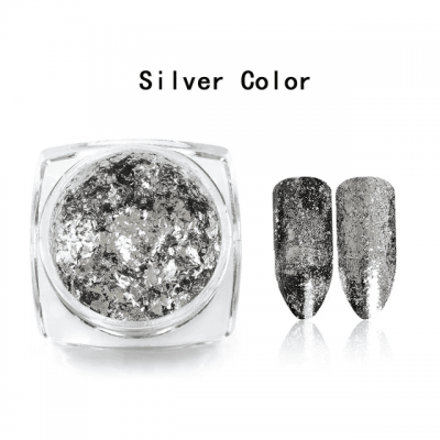 FULGI DECOR UNGHII SILVER FULGI DECOR UNGHII SILVER