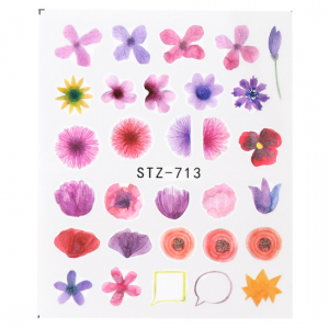 Tatuaj decor unghii STZ-713 Tatuaj decor unghii STZ-713