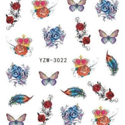 Tatuaj decor unghii YZW-3022