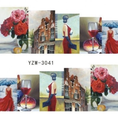 Tatuaj decor unghii YZW-3041 Tatuaj decor unghii YZW-3041