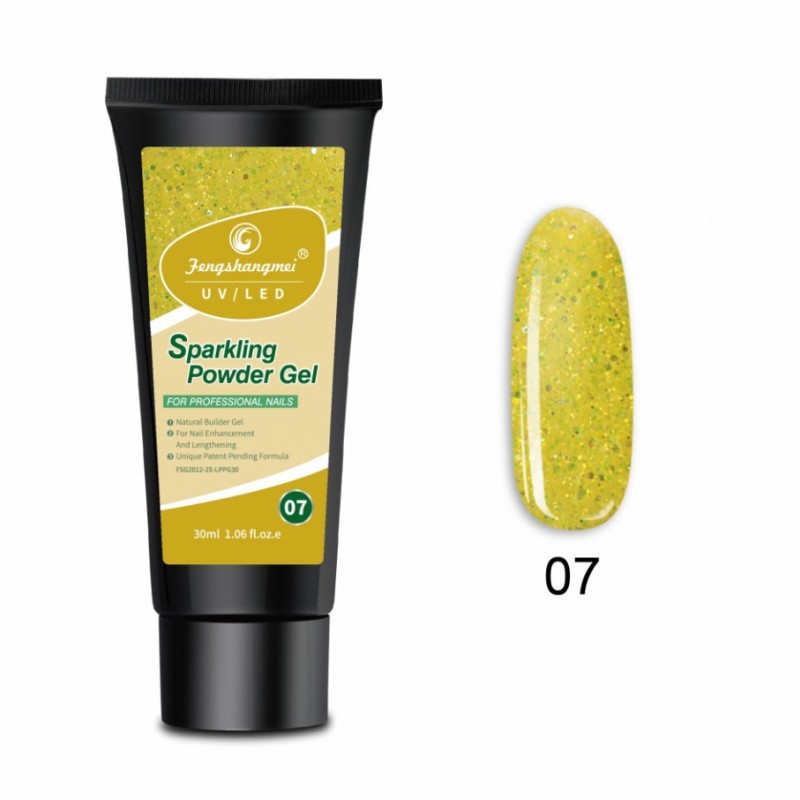 Polygel FSM Sparkling- 07 Polygel FSM Sparkling- 07