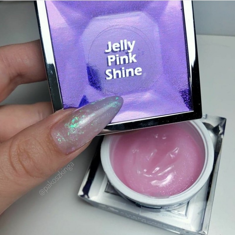 Gel UV Constructie- Jelly Pink Shine 50 ml Allepaznokcie