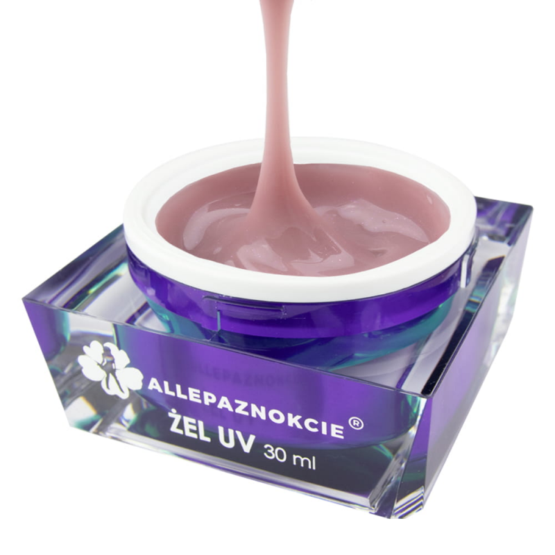 Gel UV Constructie- Jelly Glittery Chic 30 ml Allepaznokcie