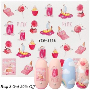 Tatuaj decor unghii YZW-3358
