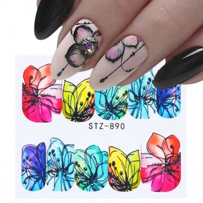 Tatuaj decor unghii STZ-890