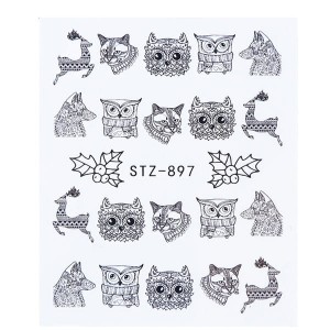 Tatuaj decor unghii STZ-897 Tatuaj decor unghii STZ-897
