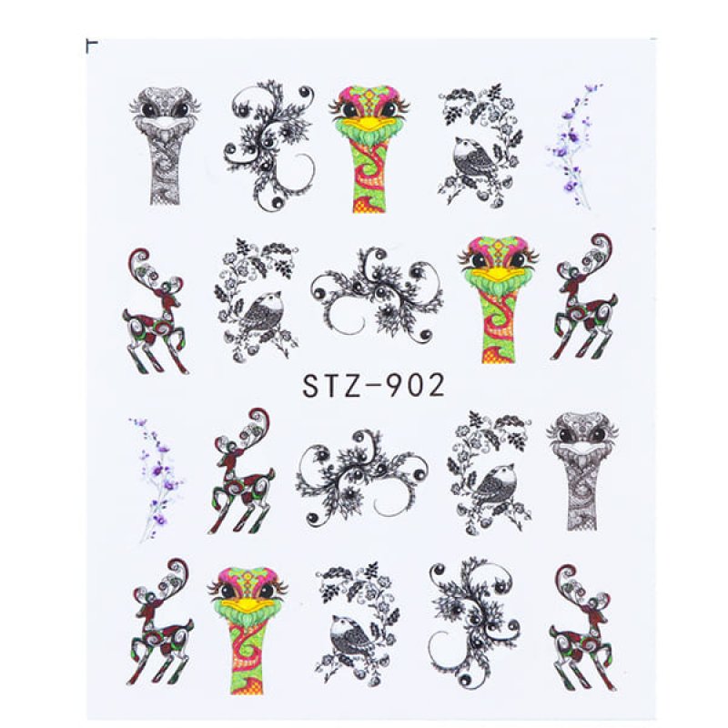 Tatuaj decor unghii STZ-902 Tatuaj decor unghii STZ-902