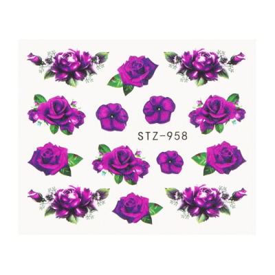 Tatuaj decor unghii STZ-958