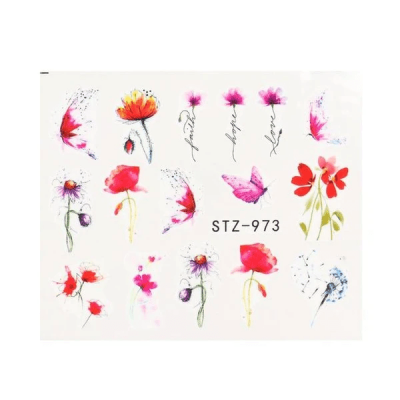 Tatuaj decor unghii STZ-973 Tatuaj decor unghii STZ-973